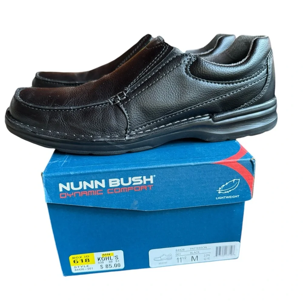 NIB‎ Nunn Bush Dynamic Comfort Patterson Slip On Shoes